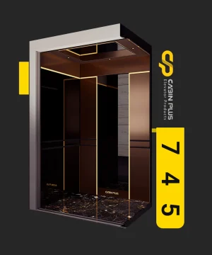 کابین آسانسور مدل 745