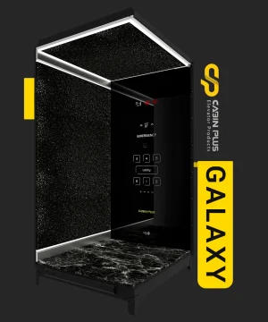 کابین آسانسور مدل گلکسی