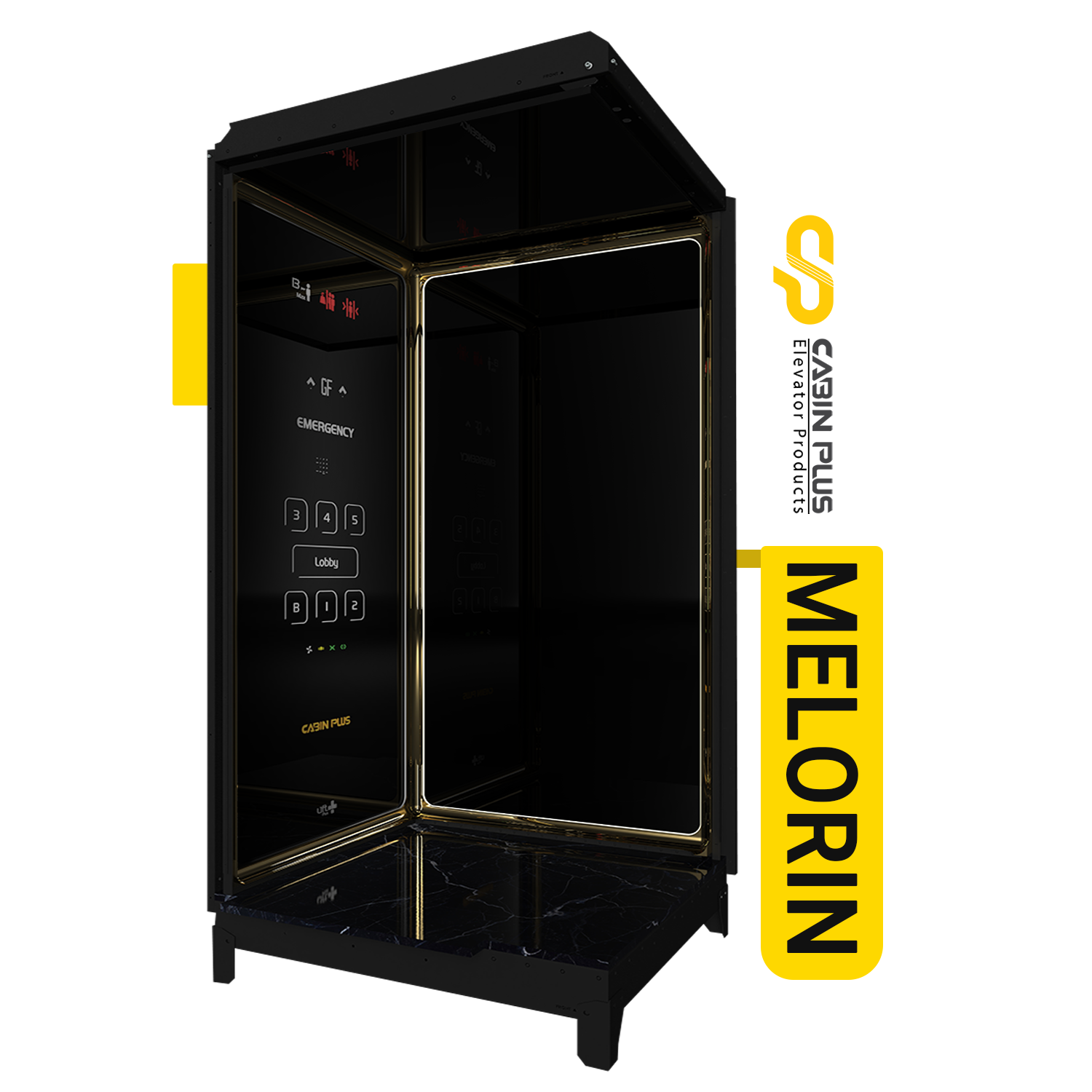 کابین آسانسور مدل ملورین MELORIN