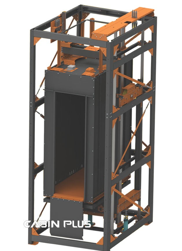 کابین پلاس - فریم آسانسور