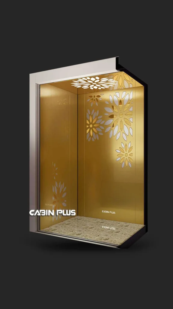 کابین آسانسور مدل 409 - کابین پلاس