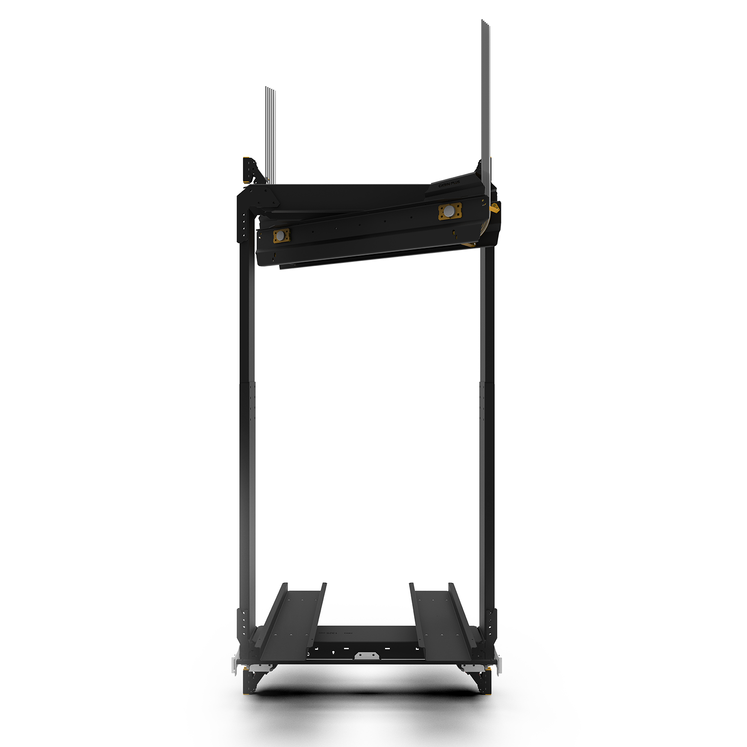 فریم آسانسور (یوک) دو فلکه مورب بالا