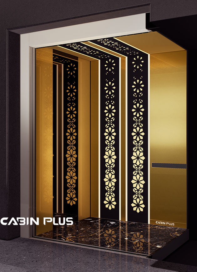 کابین آسانسور استیل