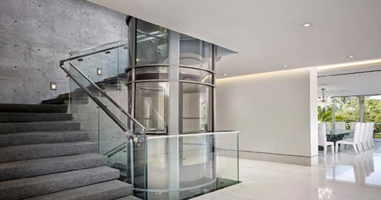 انتخاب آسانسور شیشه ای برای خانه