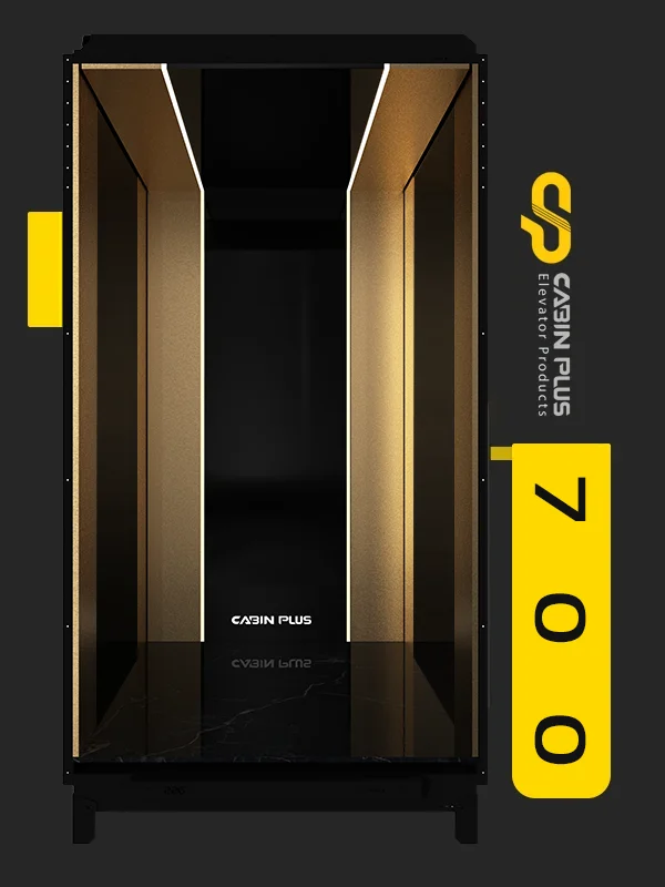 کابین آسانسور مدل 700 - کابین پلاس