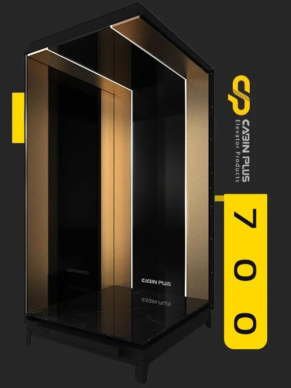 کابین آسانسور مدل 700 - کابین پلاس