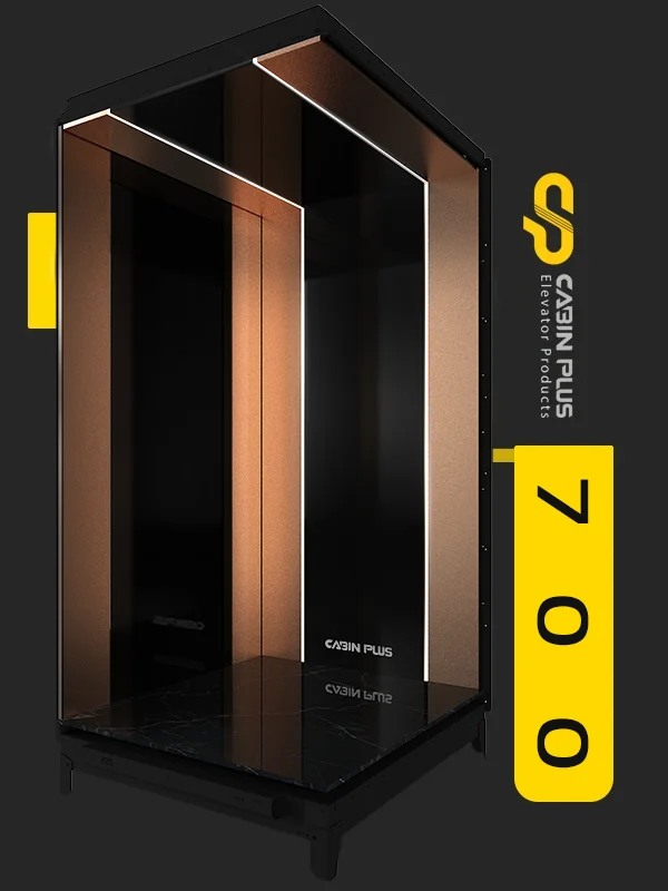کابین آسانسور مدل 700 - کابین پلاس