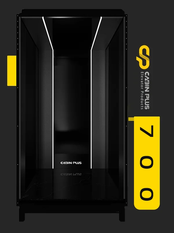 کابین آسانسور مدل 700 - کابین پلاس