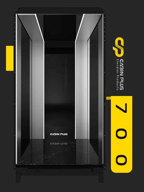 کابین آسانسور مدل 700 - کابین پلاس