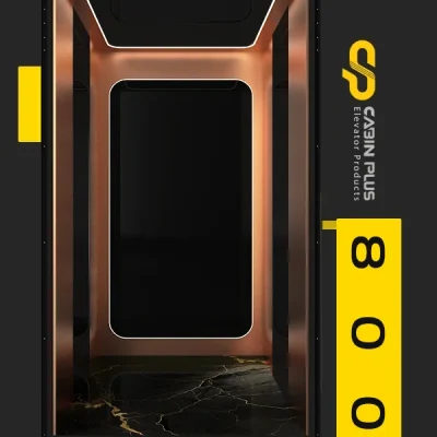 800 کابین آسانسور مسی2