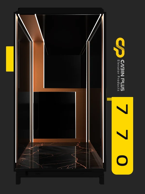 کابین آسانسور مدل 770 مسی