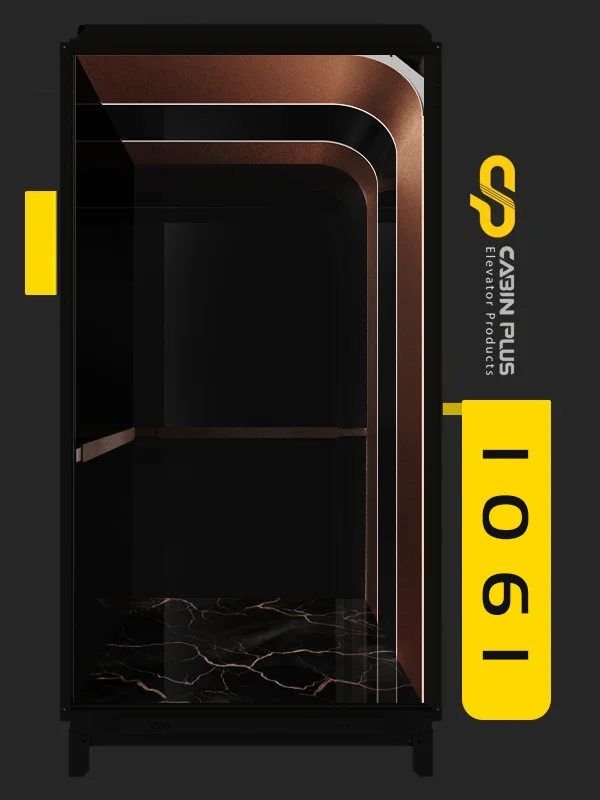 2دیزاین کابین آسانسور مدل 1061 مسی2
