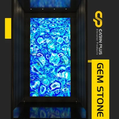 دیزاین کابین آسانسور مدل جم استون 04