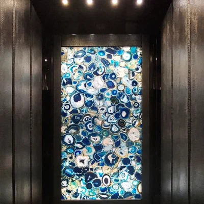 دیزاین کابین آسانسور مدل جم استون 05