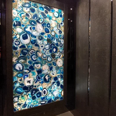 دیزاین کابین آسانسور مدل جم استون 06