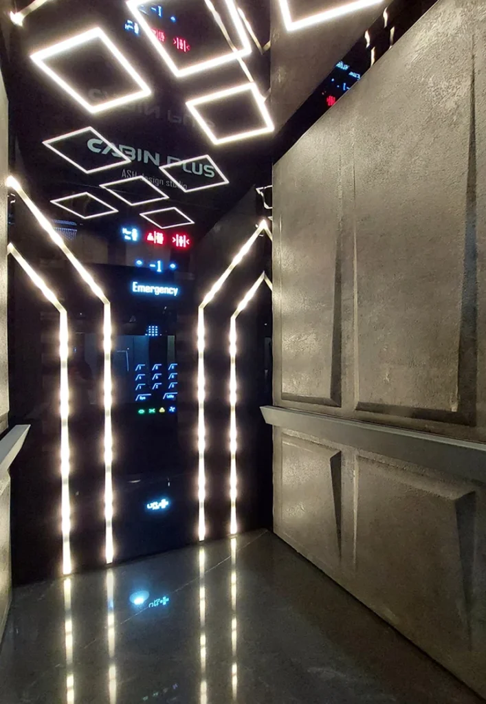 کابین آسانسور مدل برتا کابین پلاس 05