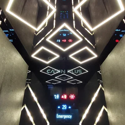 کابین آسانسور مدل برتا کابین پلاس 07