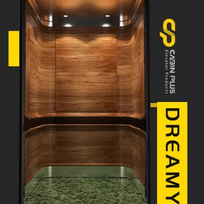 کابین آسانسور مدل دریمی کابین پلاس 01