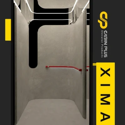 کابین آسانسور مدل زیما کابین پلاس