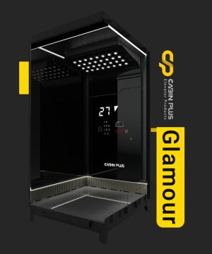 کابین آسانسور مدل گلامور Elevator Cabin Model Glamour