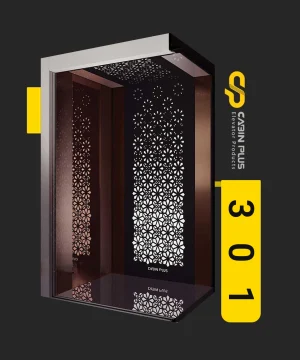 کابین پلاس - کابین آسانسور مدل 301
