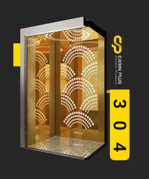 کابین پلاس - کابین آسانسور مدل 304