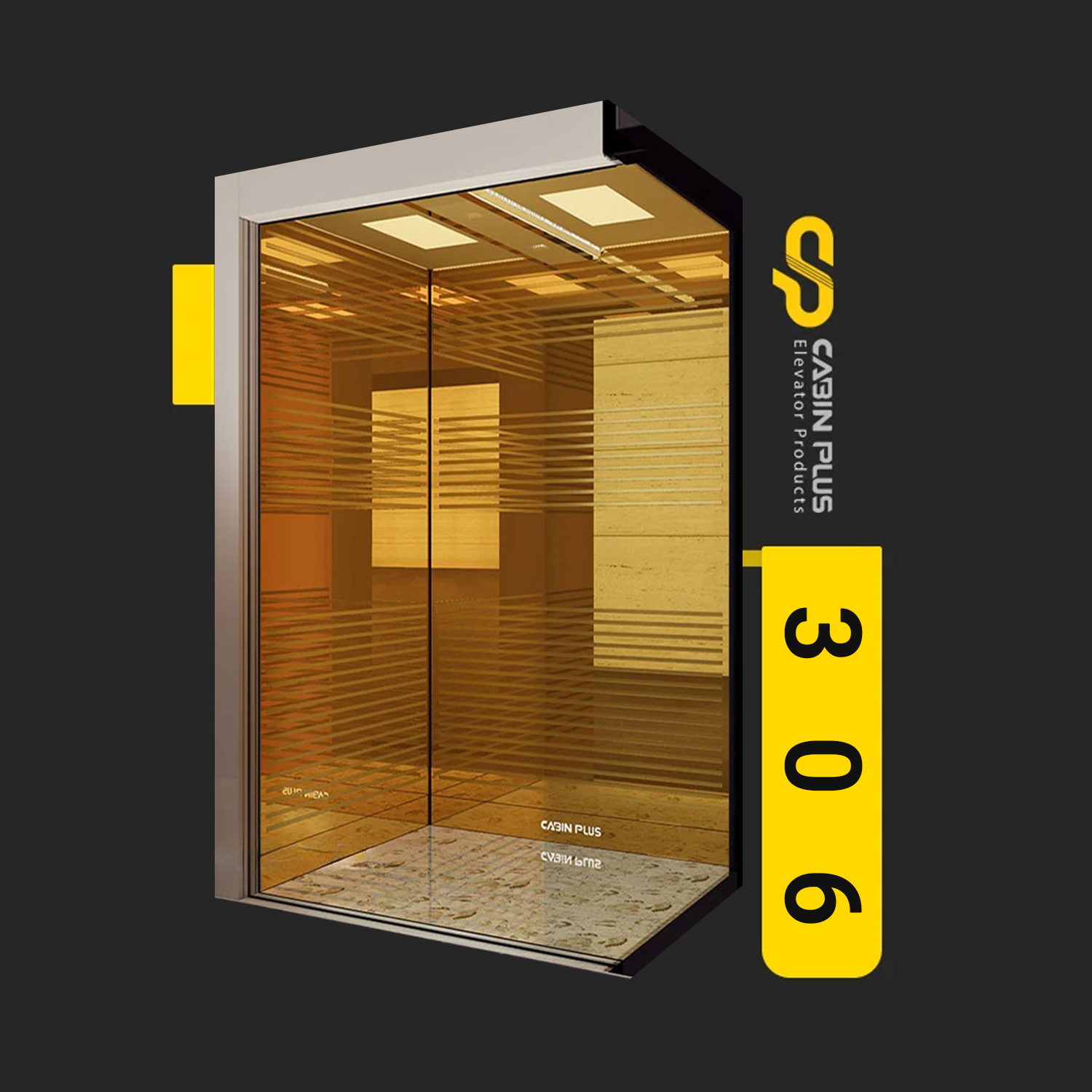 کابین پلاس - کابین آسانسور مدل 306
