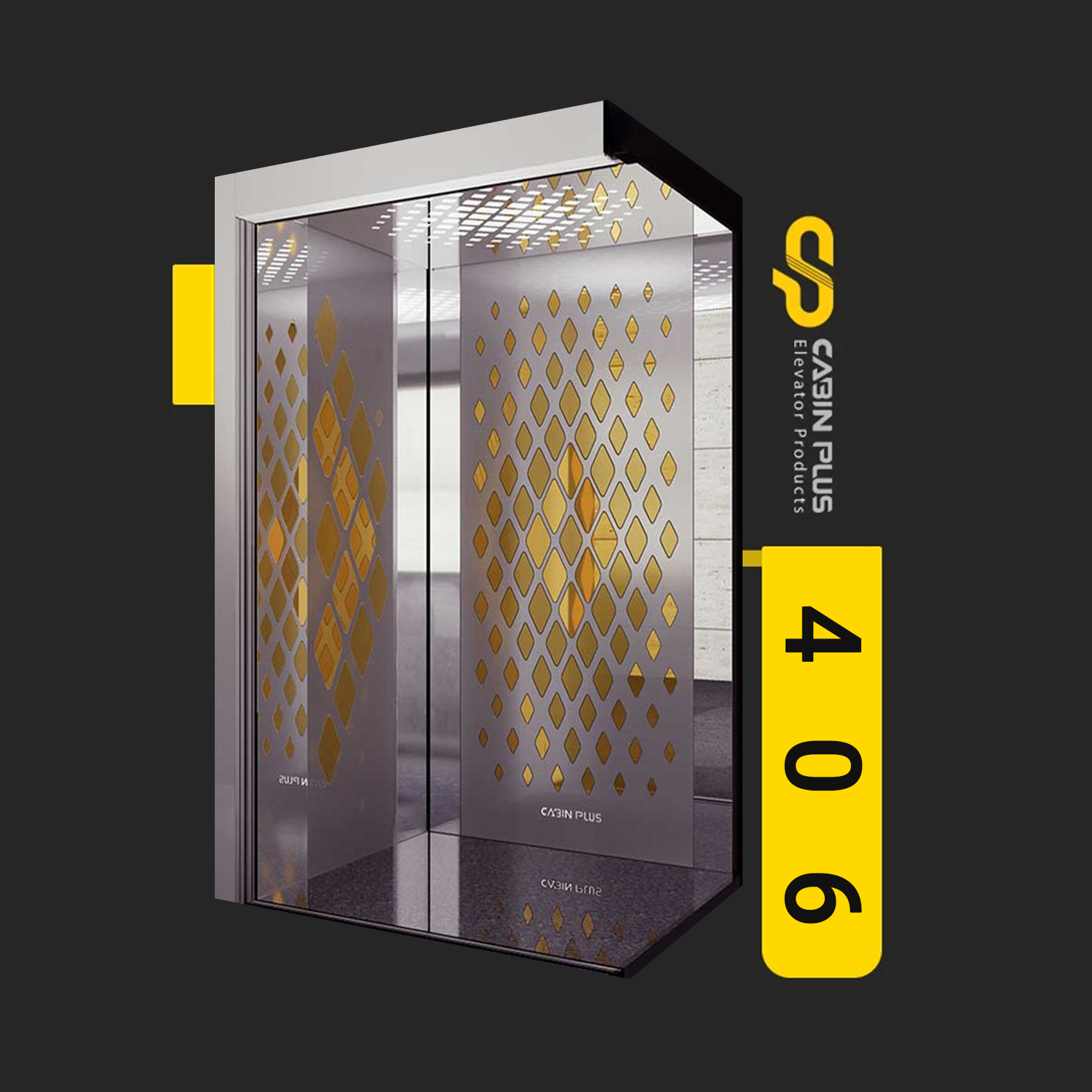 کابین آسانسور مدل 406