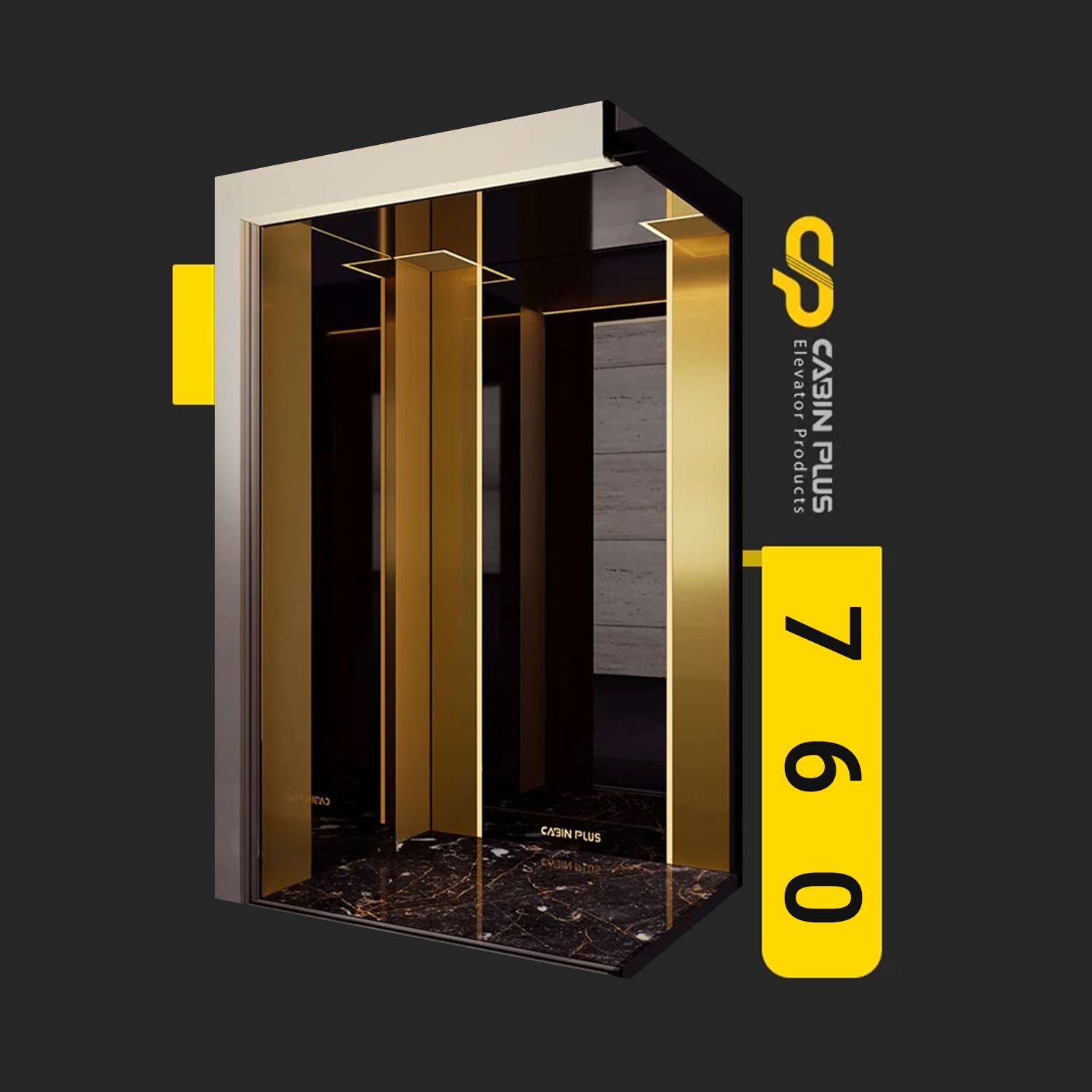 کابین پلاس - کابین آسانسور مدل 760