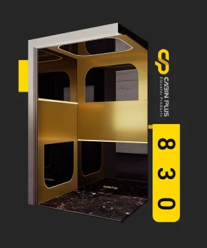 کابین پلاس - کابین آسانسور مدل 830