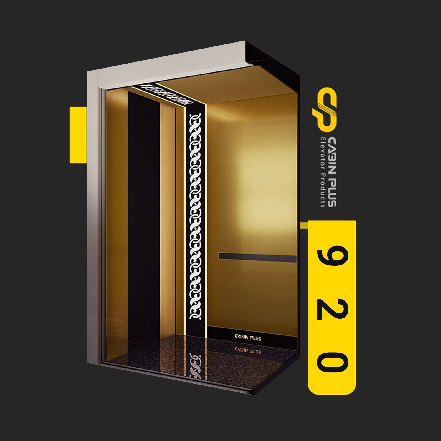 کابین پلاس - کابین آسانسور مدل 920