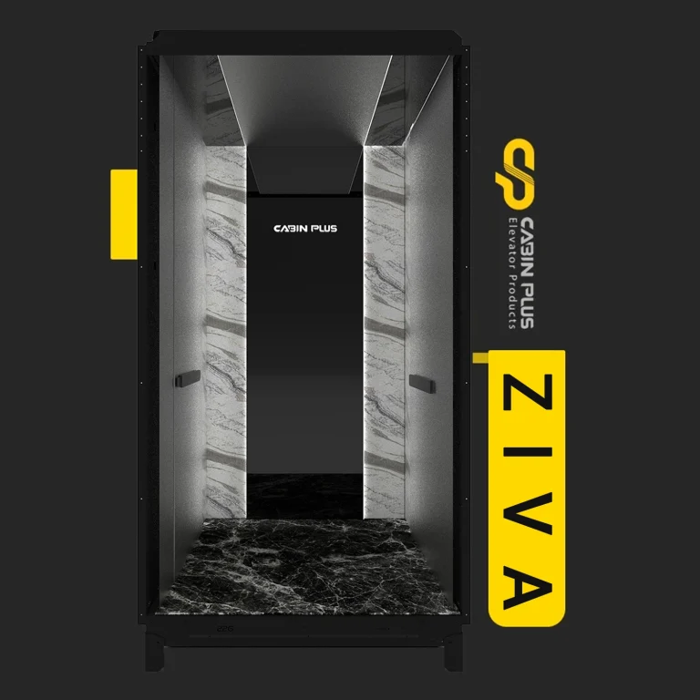 کابین آسانسور مدل زیوا