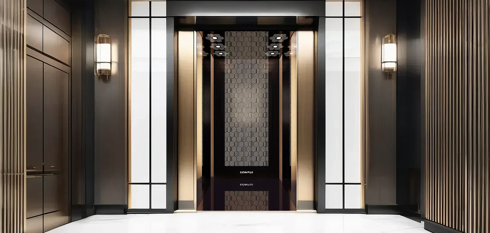 کابین آسانسور مدل 602