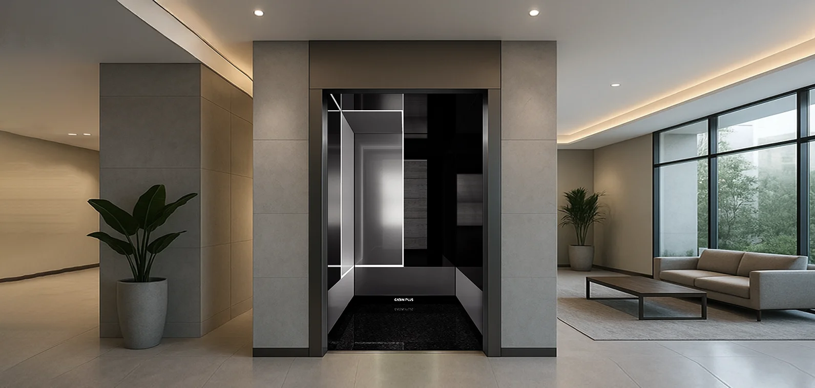 کابین آسانسور مدل 950