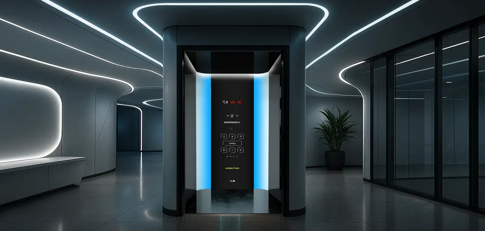 Lumina Elevator Cabin