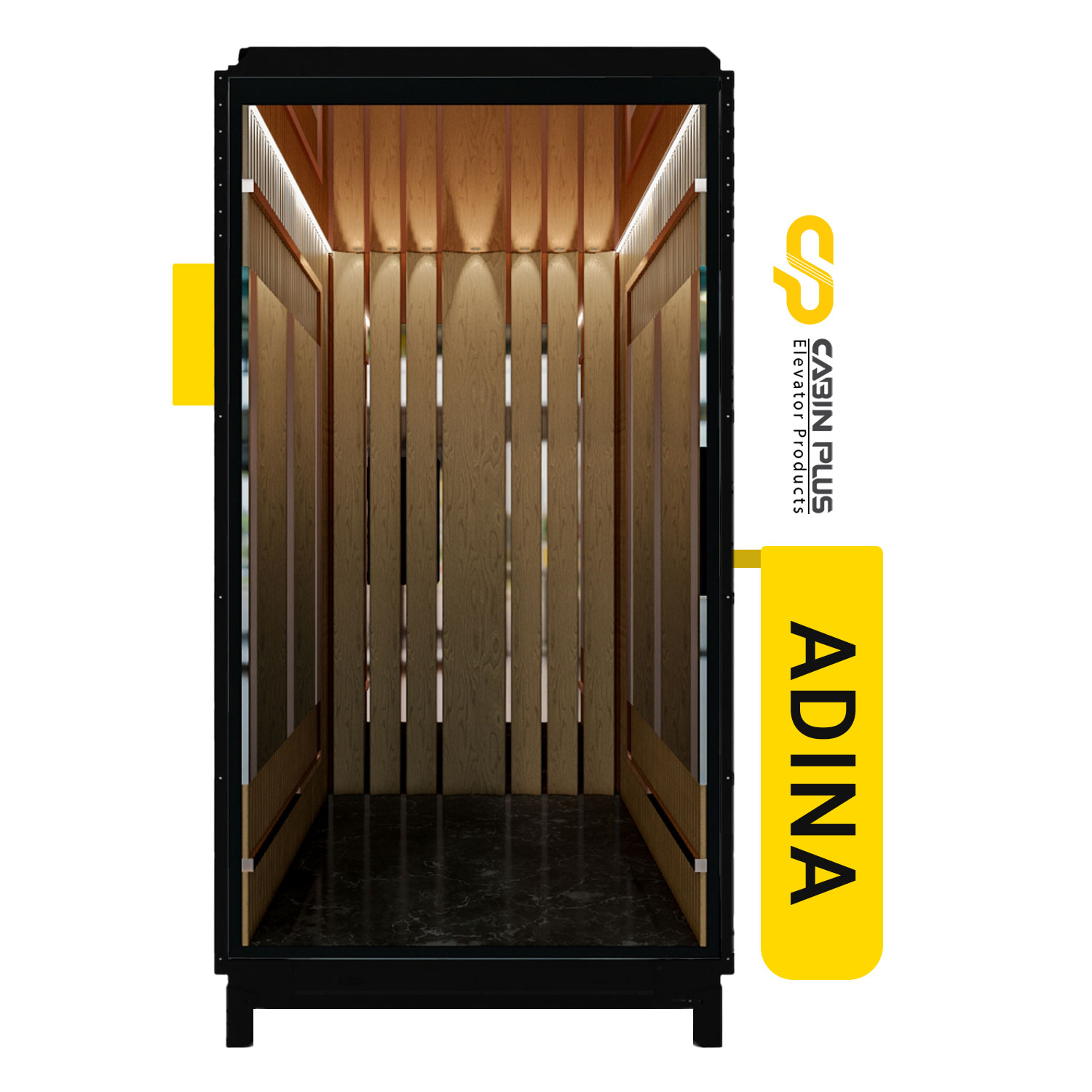 کابین آسانسور مدل آدینا