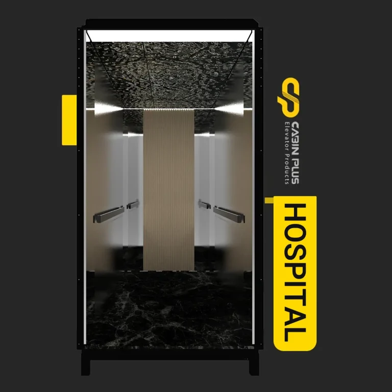 کابین آسانسور مدل هاسپیتال