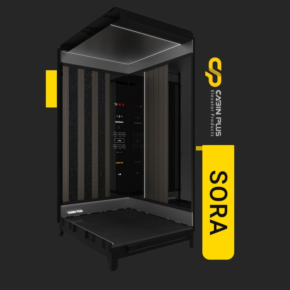 کابین آسانسور مدل سورا Elevator Cabin Model Sora